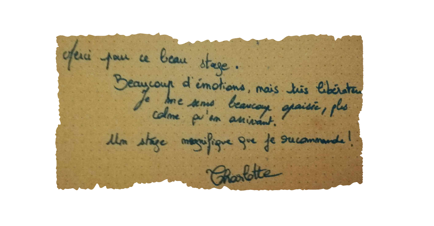 Message livre d or charlotte