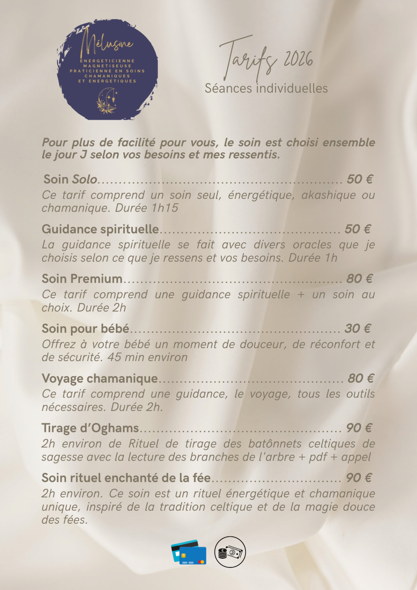 Tarifs 2026 21 x 29 7 cm